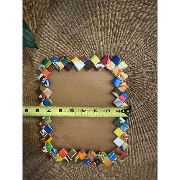 Handmade Recycled cardboard picture frame - Picture 6 of 12